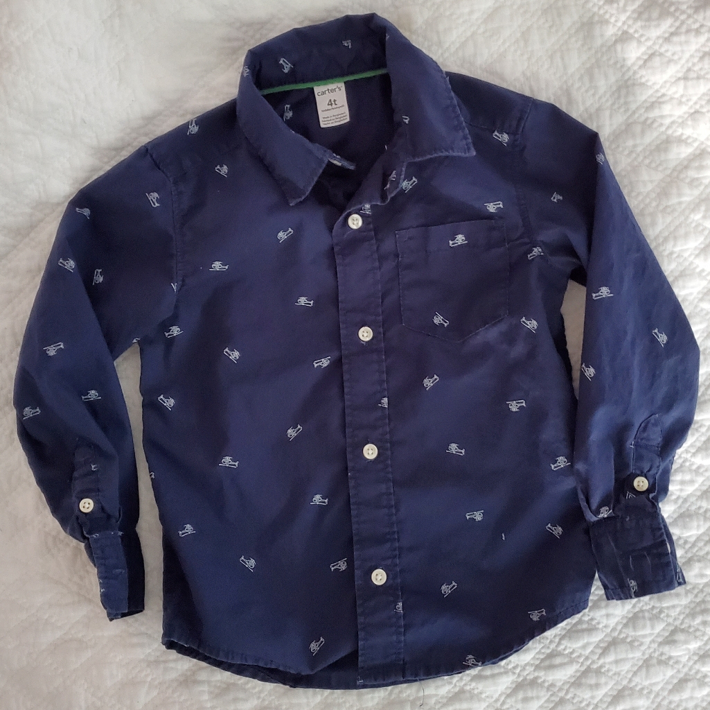 3/$25 Carters Button Down